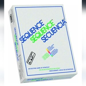 Sequence Original Game, Trilingual, with French and Spanish Instructions By Jax